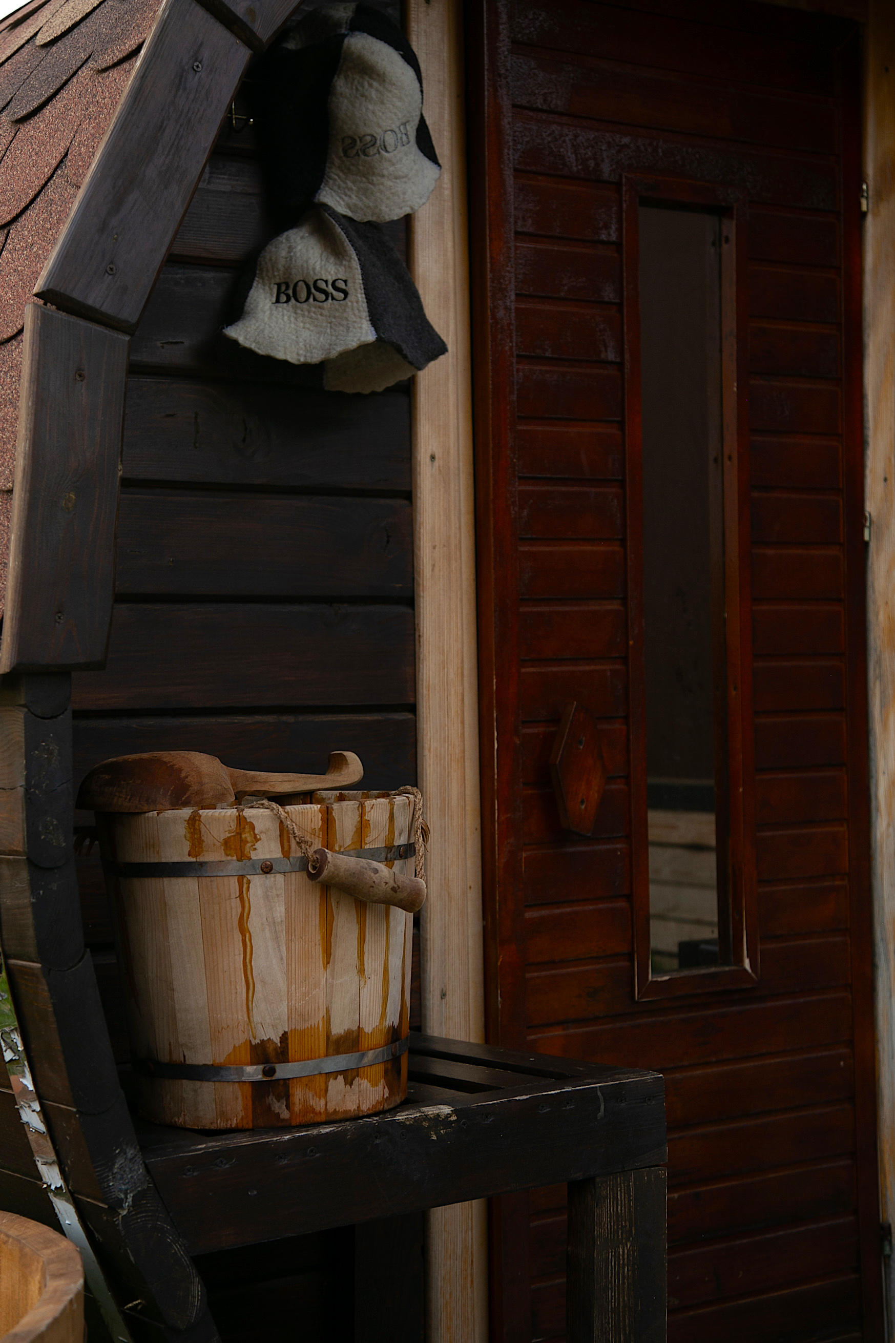 Detaliu din sauna LittleToscana